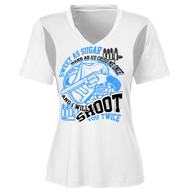I Will Shoot You Twice T Shirt, I Love Hunting T Shirt, Awesome T-Shirts
