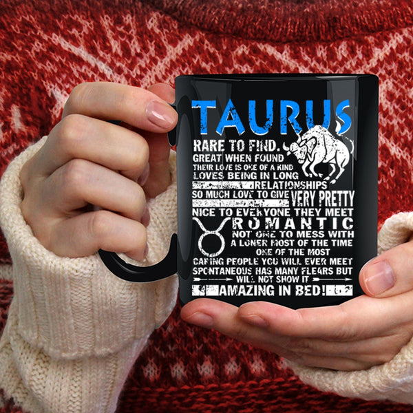 Taurus Rare To Find Coffee Mug, Birthday Gift Coffee Cup