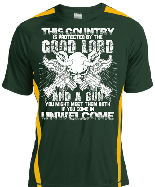 Good Lord And A Gun T Shirt, Being A Gunner T Shirt, Cool Shirt