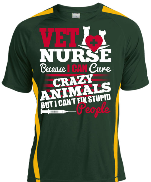 Vet Nurse T Shirt, Crazy Animals T Shirt, Cool Shirt