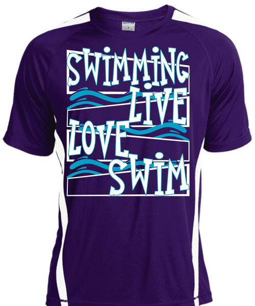 Swimming Live Love Swim T Shirt, Being A Swimmer T Shirt, Cool Shirt