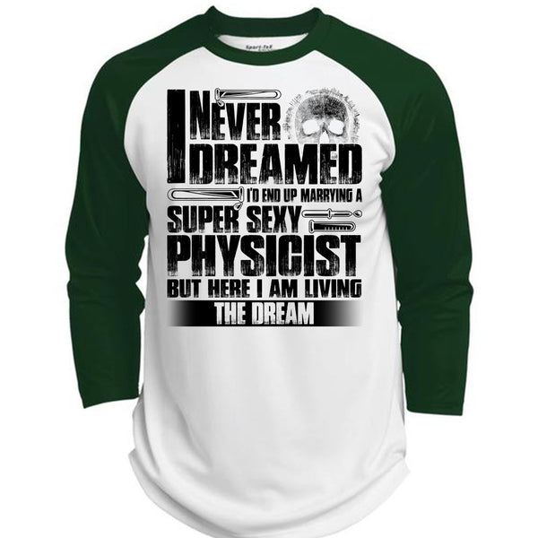 Marrying A Physicist T Shirt, I Love Physicist T Shirt, Awesome T-Shirts  (Polyester Game Baseball Jersey)