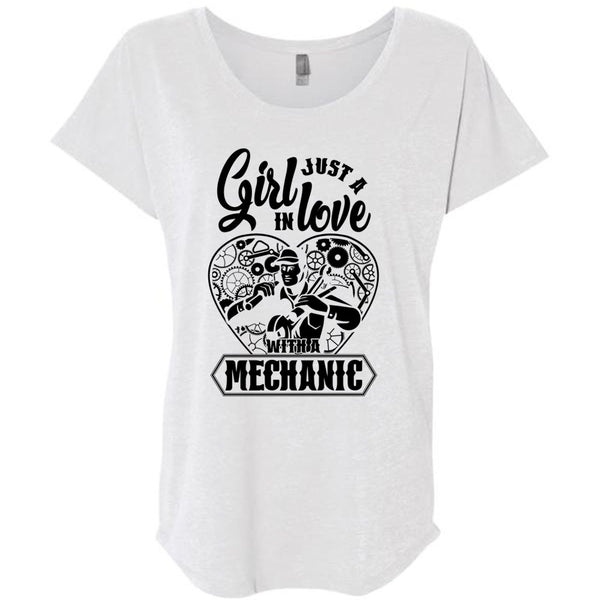 Just A Girl In Love With A Mechanic T Shirt, I Love Mechanic T Shirt, Awesome T-Shirts
