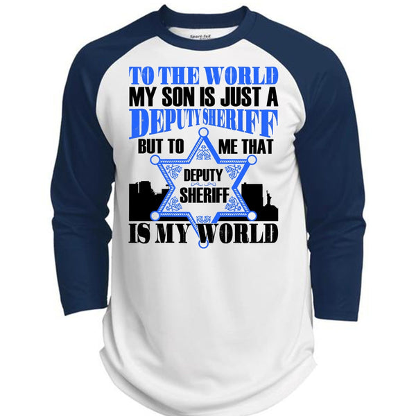 To The World My Son T Shirt, I Love Son T Shirt, Awesome T-Shirts  (Polyester Game Baseball Jersey)
