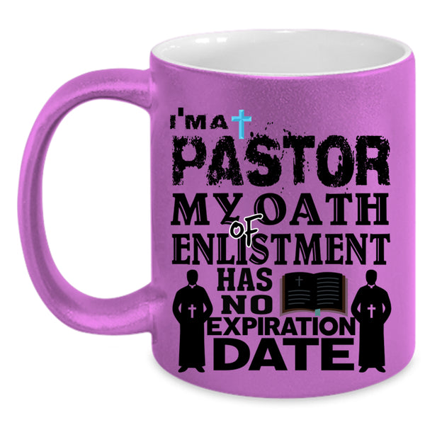 Best Gift For Dad Coffee Mug, I'm A Pastor Accent Mug