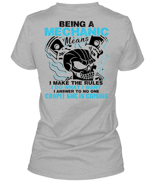 Being A Mechanic Means T Shirt, Being A Mechanic T Shirt
