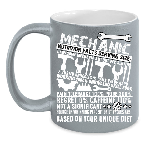 Mechanic Coffee Mug, Awesome Mechanics Coffee Cup