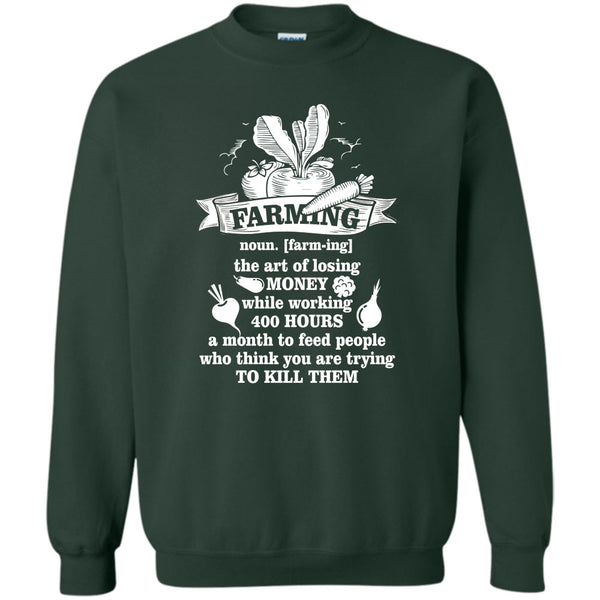 The Art Of Losing Money T Shirt, Coolest Farmer Sweatshirt