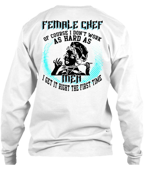 Female Chef T Shirt, I Love Chef T Shirt
