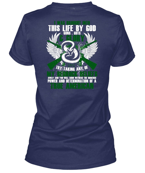 God Guns T Shirt, True American T Shirt