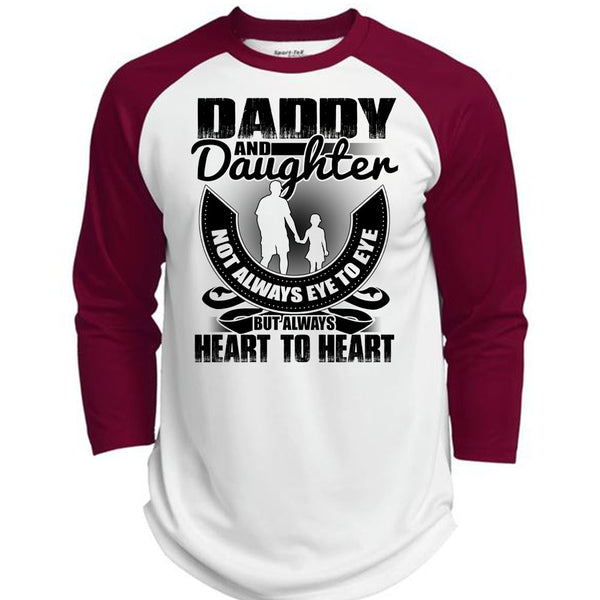 Daddy And Daughter T Shirt, I Love Dad T Shirt, Awesome T-Shirts  (Polyester Game Baseball Jersey)