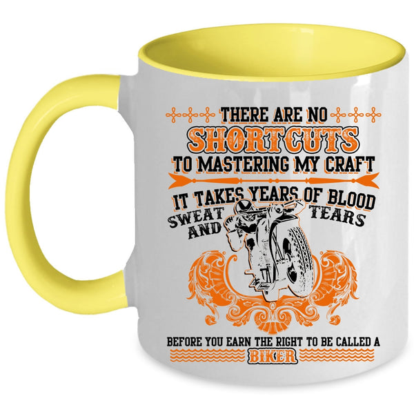 Awesome Bikers Coffee Mug, To Be Called A Biker Accent Mug