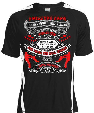 A black t-shirt with the shopify logo