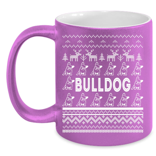 Bulldog Coffee Mug, Christmas Gift For Bull Lovers Coffee Cup