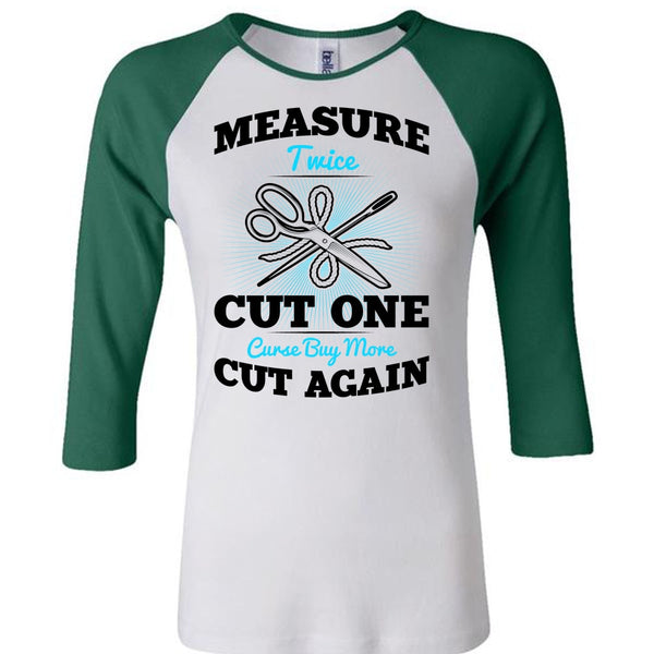 Measure Twice Cut One T Shirt, I Love Knitting T Shirt, Awesome T-Shirts