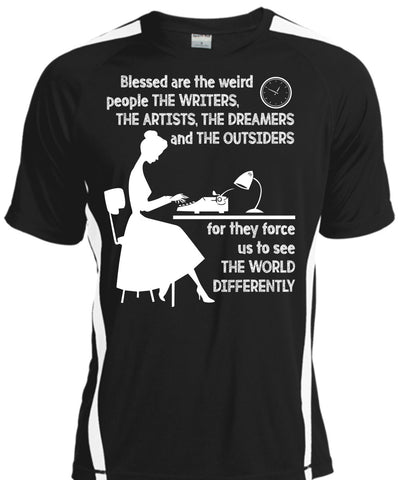 A black t-shirt with the shopify logo
