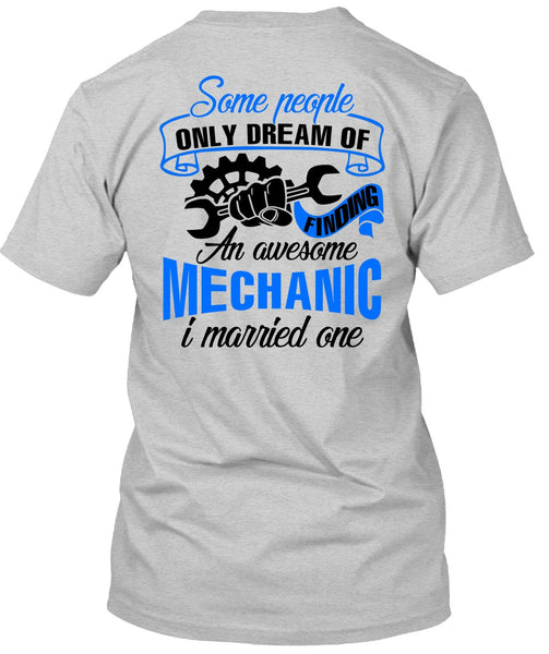 Awesome Mechanic T Shirt, I Love Mechanic T Shirt