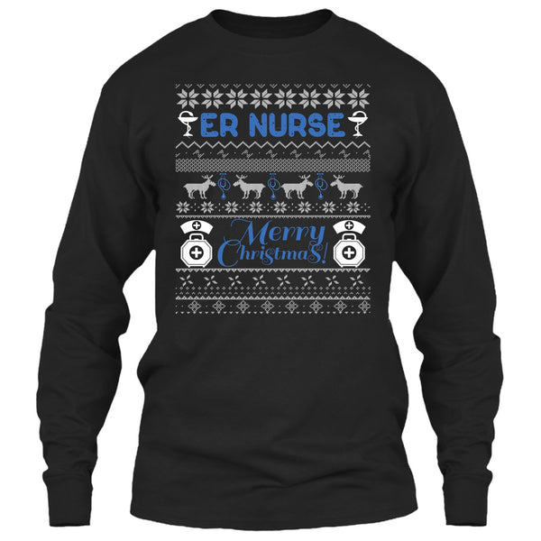 Er Nurse T Shirt, Merry Christmas T Shirt