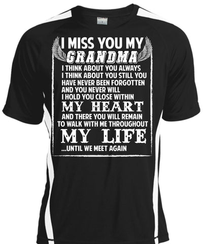 A black t-shirt with the shopify logo