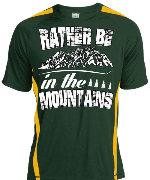 Rather Be In The Mountains T Shirt, Being A Hiker T Shirt, Cool Shirt