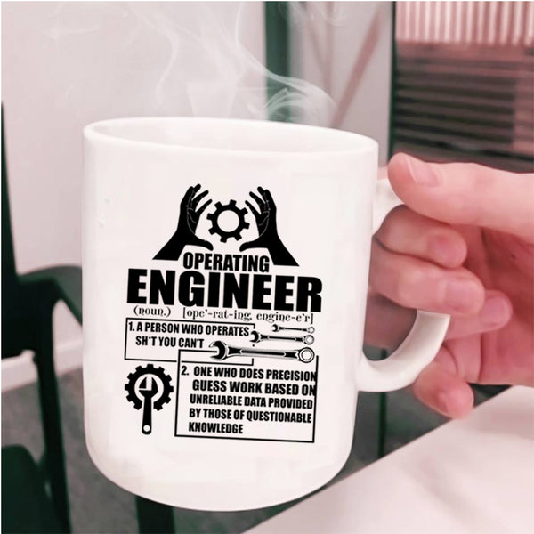 Awesome Operating Engineer Coffee Mug, Operating Engineer Cup