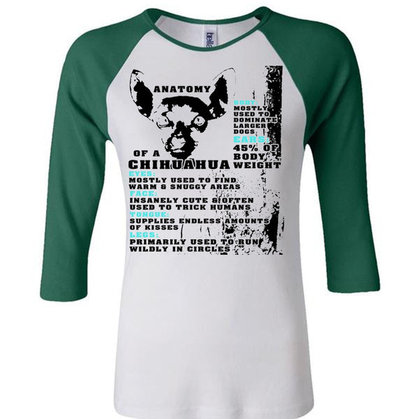 Anatomy Of A Chihuahua T Shirt, I Love My Dog T Shirt, Favorite T Shirt