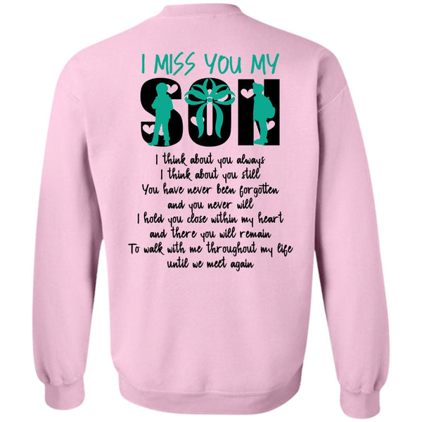 I Love Son T Shirt, I Miss You Son Sweatshirt