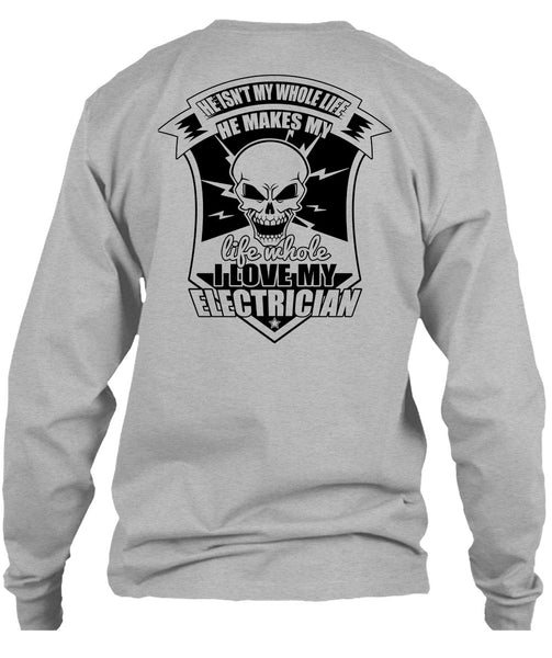 I Love My Electrician T Shirt, I Love Electrician T Shirt