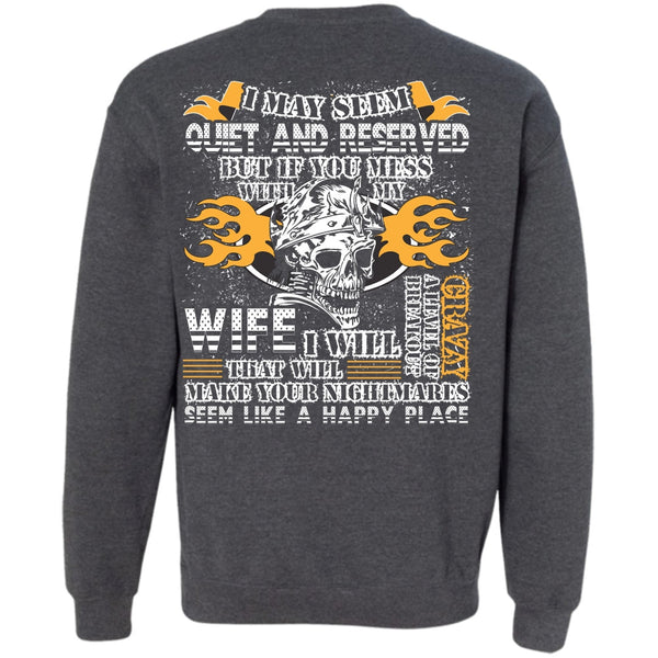 Happy Place T Shirt, I Love Wife Sweatshirt