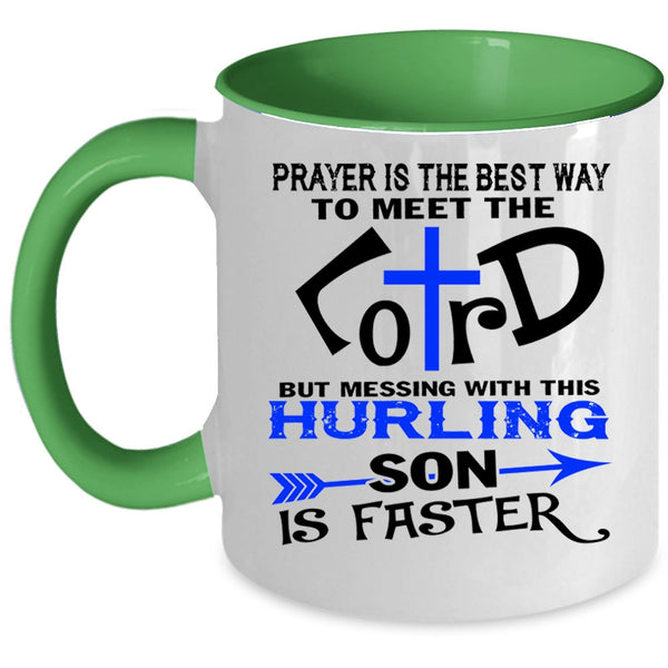 Awesome Hurling Son Coffee Mug, Don't Mess With This Hurling Son Accent Mug