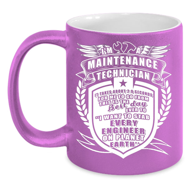 I'm A Maintenance Technician Coffee Mug, Funny Maintenance Technician Coffee Cup
