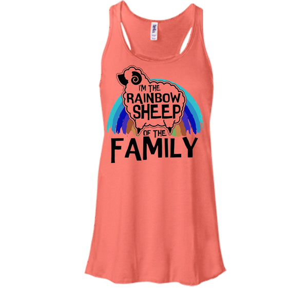 I'm The Rainbow Sheep Of Family T Shirt, Gift For Gay Tank Top
