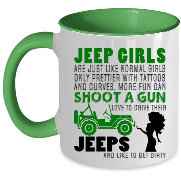 Love To Drive Their Jeeps Coffee Mug, Jeep Girls Accent Mug