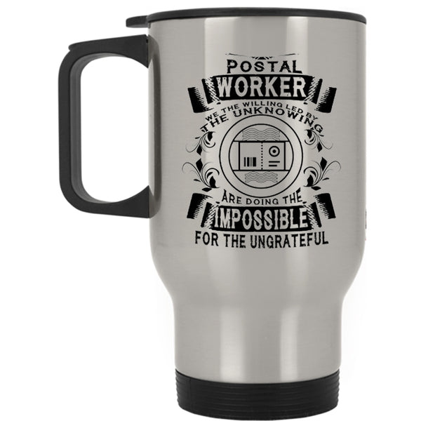 Cool Gift For Postal Worker Travel Mug, Postal Worker Mug