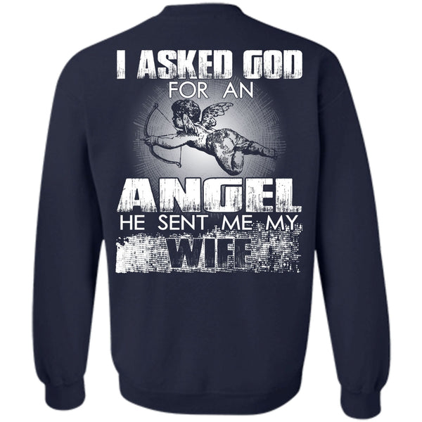 God For An Angel T Shirt, I Love Wife Sweatshirt