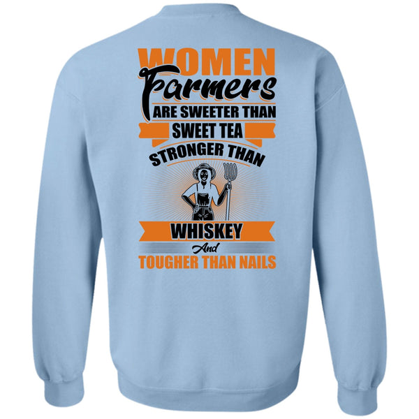 I Love Farming T Shirt, Women Farmers Are Sweeter Sweatshirt