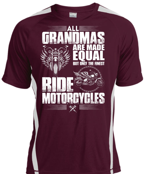 All Grandmas Are Made Equal T Shirt, Ride Motorcycles T Shirt, Cool Shirt