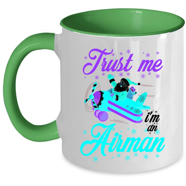 Christmas Gift For Airman Coffee Mug, I'm An Airman Accent Mug