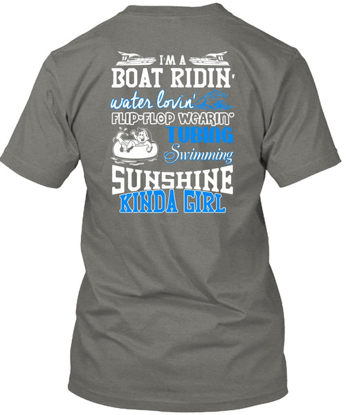 Swimming Sunshine Kinda Girl T Shirt, Being A Swimmer T Shirt
