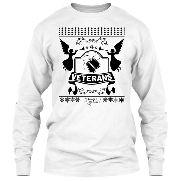 Veterans Merry Christmas T Shirt, Gift For Veteran T Shirt