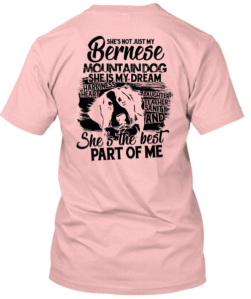 My Bernese Mountain Dog T Shirt, I Love Hiking T Shirt