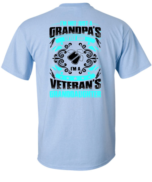 Grandpa's Little Girl T Shirt, I Love Veteran T Shirt