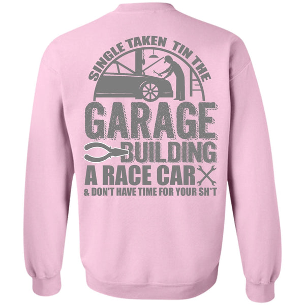 I Love Mechanic T Shirt, Garage Building A Race Car Sweatshirt