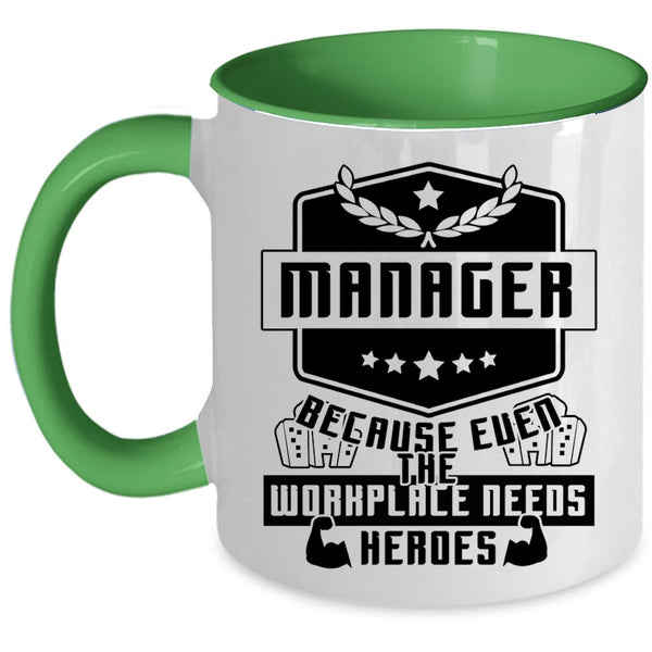 Awesome Gift For Manager Coffee Mug, Manager Accent Mug