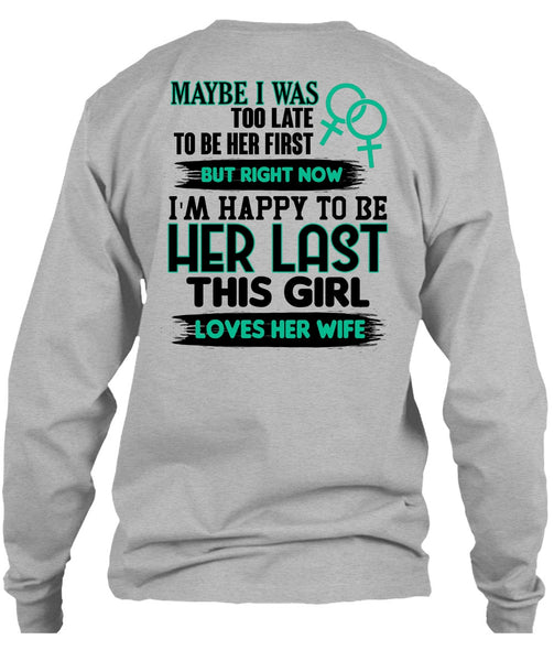 This Girl Loves Her Wife T Shirt, I Love Husband T Shirt