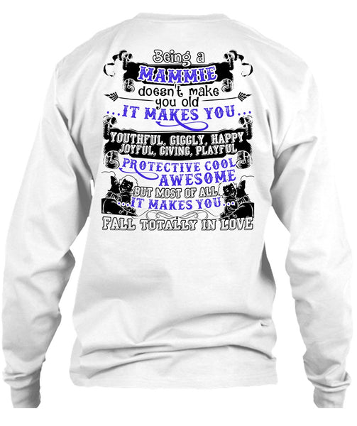 Being A Mammie T Shirt, I Love Mom T Shirt