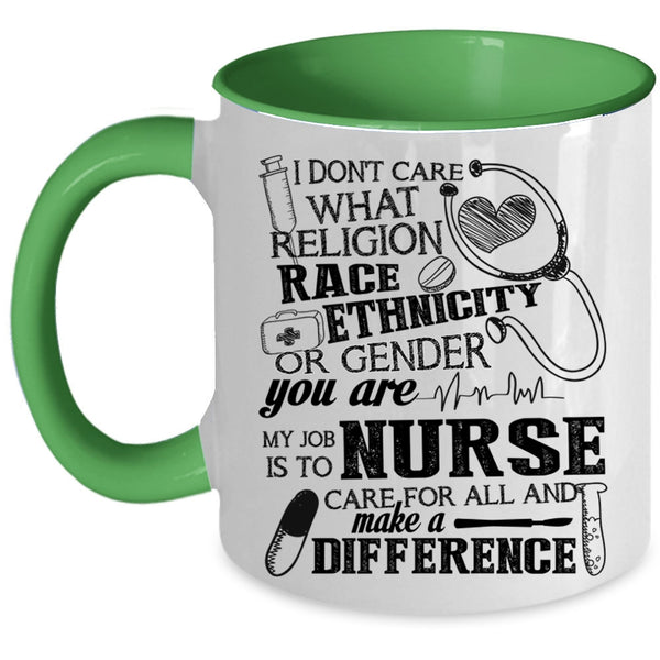 Funny Gift For Nurses Coffee Mug, Cute Nurses Accent Mug