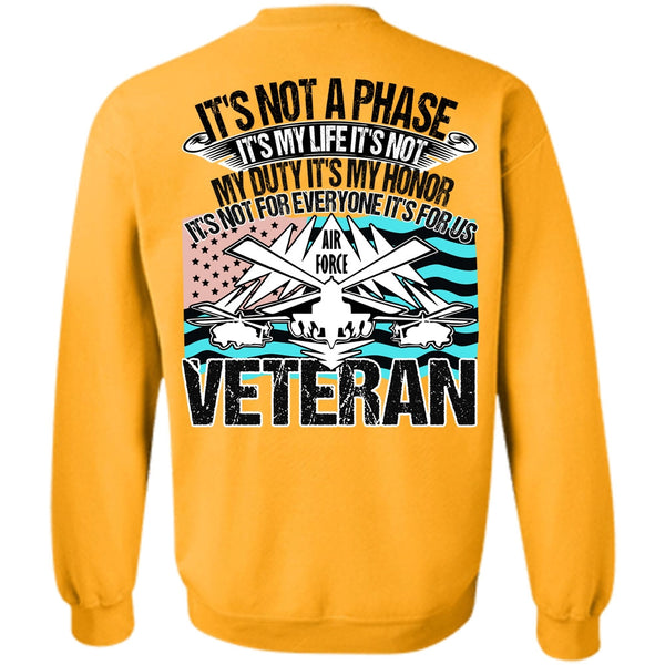 I Love Veteran T Shirt, Air Force Veteran Sweatshirt