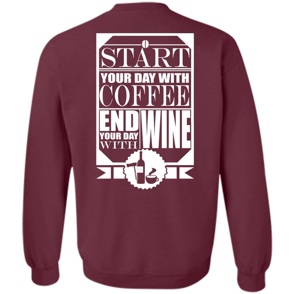 End Your Day With Wine T Shirt, I Love Beer Sweatshirt