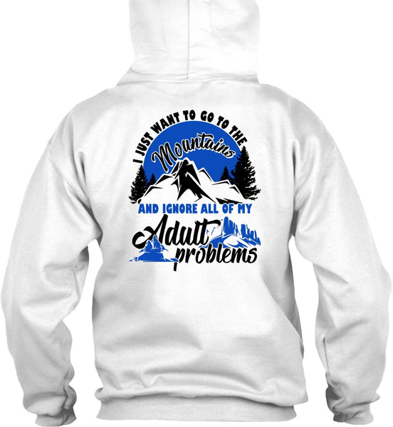 I Just Want To Go To The Mountains T Shirt, I Love Hiking T Shirt
